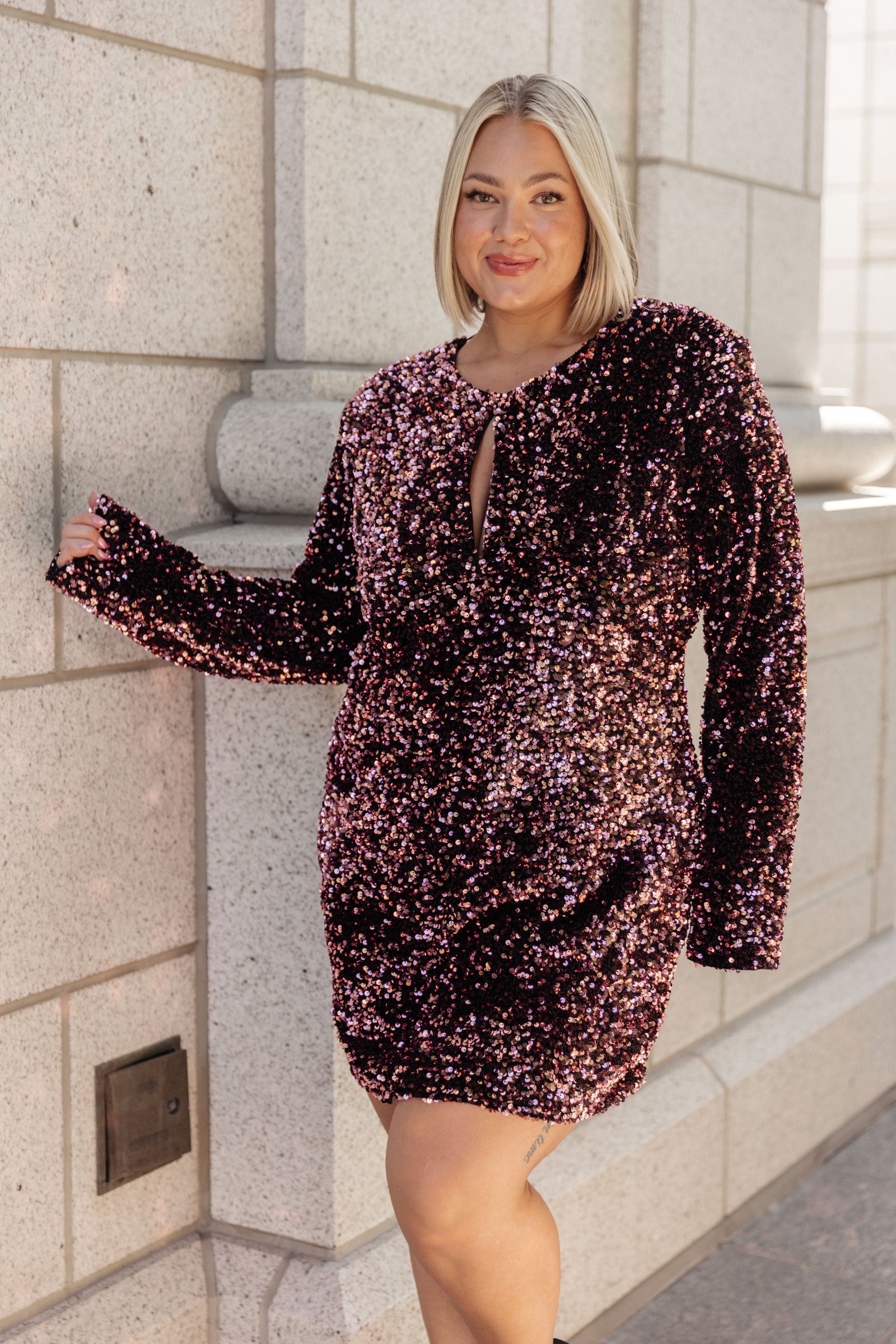 AllThatGlittersSequinDress8 All That Glitters Sequin Dress - Fashion Are Us, LLC