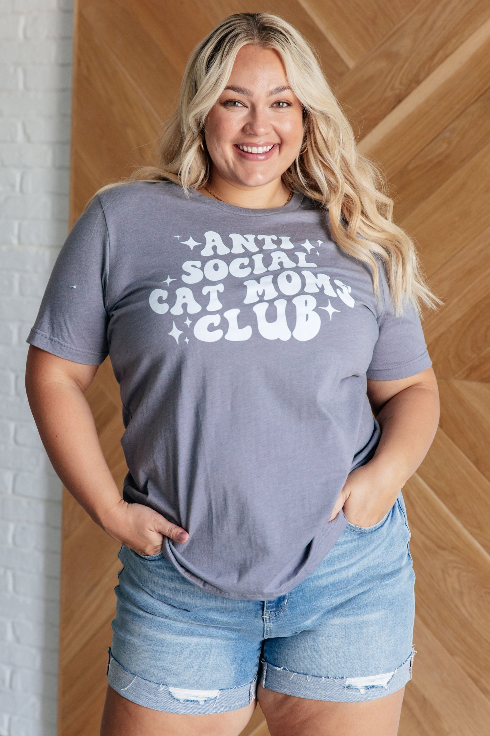 AntisocialCatMomGraphicTee10 Antisocial Cat Mom Graphic Tee Ave Shops