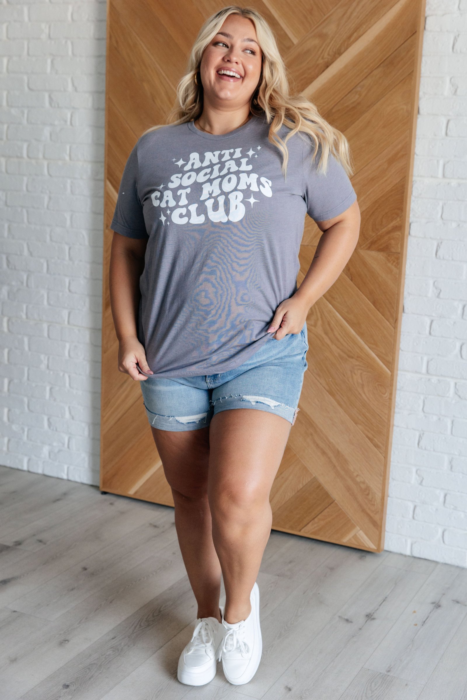 AntisocialCatMomGraphicTee15 Antisocial Cat Mom Graphic Tee Ave Shops